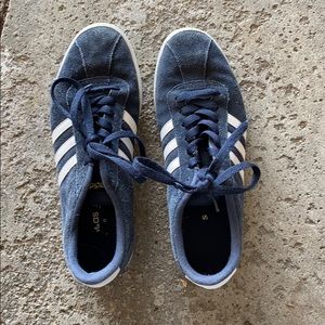 Adidas canvas shoes NAVY SUEDE